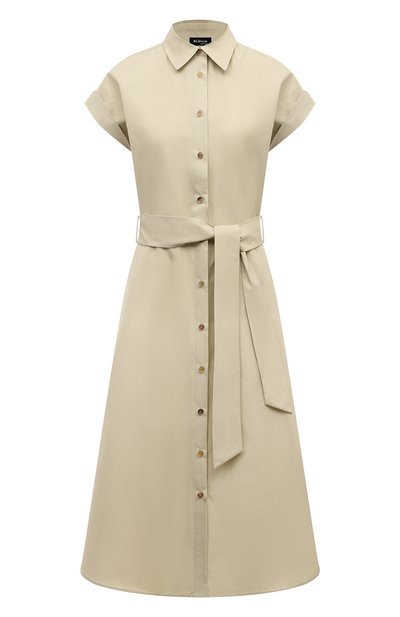 Женское хлопковое платье KITON, арт. D55375K0972C