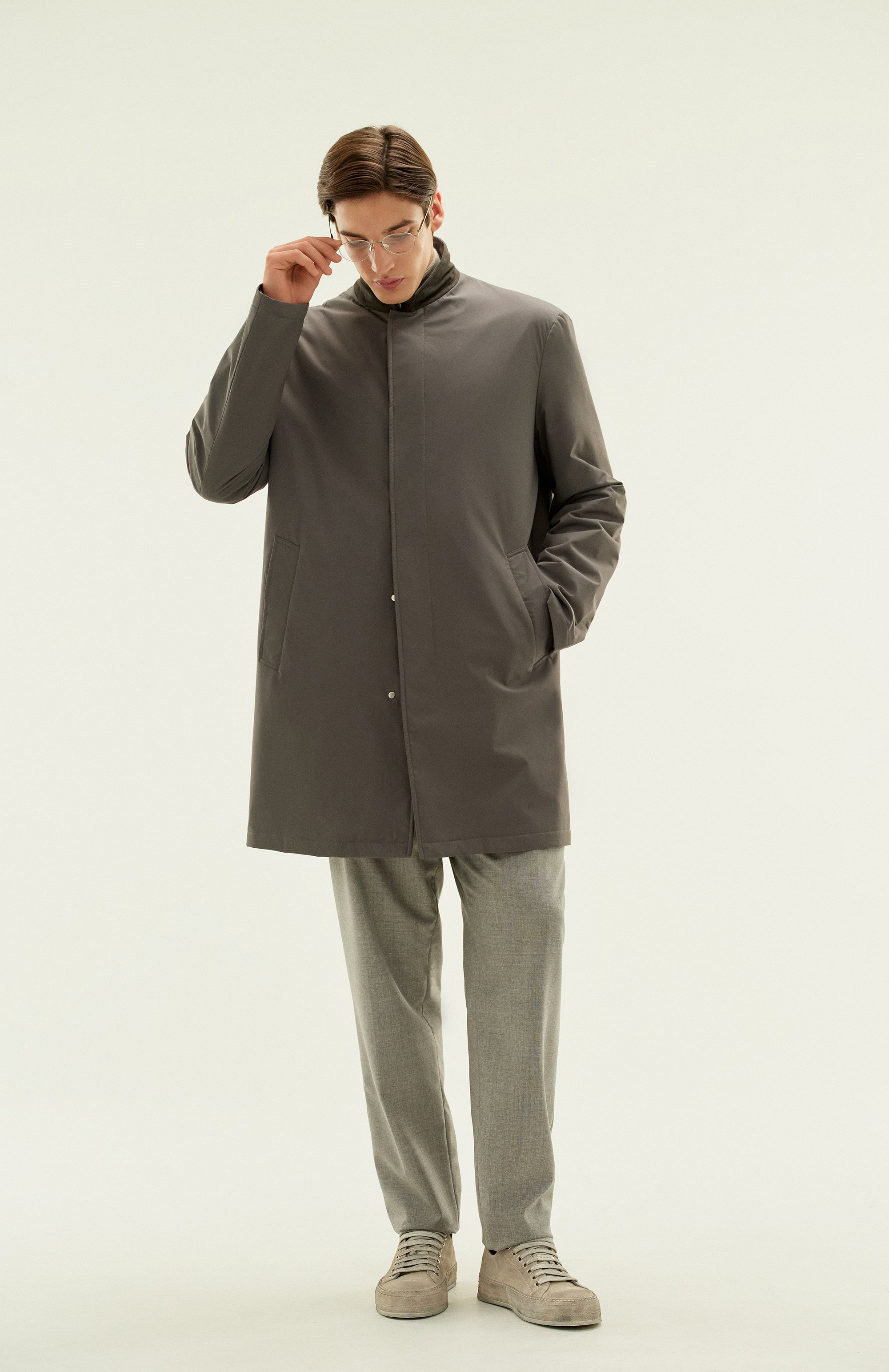 Замшевые кеды gert ANN DEMEULEMEESTER, арт. C000-M-N03-LT147-001, фото 7