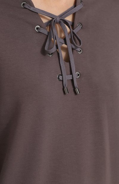 Хлопковое платье со шнуровкой ZIMMERLI, арт. 5139-39000, фото 5