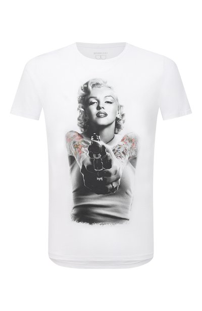 Хлопковая футболка BISIBIGLIO, арт. MARI PIST0L GANG/RIF (C0TT0NE PESANTE), фото 1