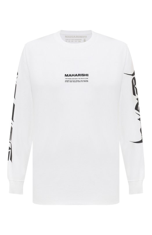 Хлопковый лонгслив Maharishi 11400₽
