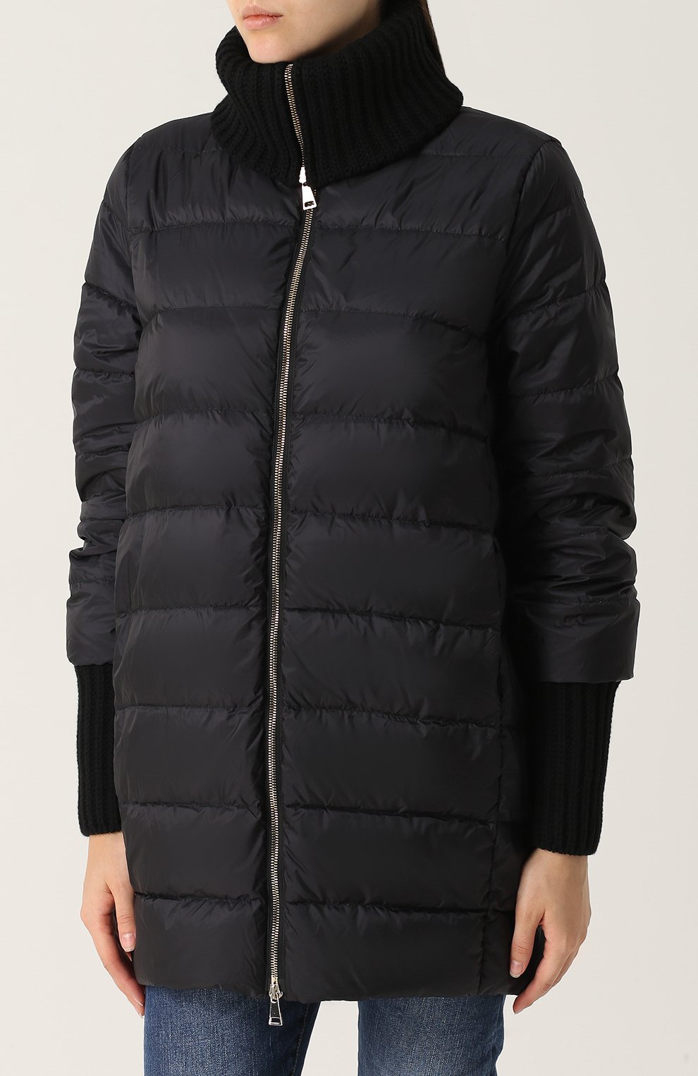 Шерстяное двустороннее пальто с пуховой подстежкой MONCLER, арт. C2-093-49737-00-549FH, фото 6