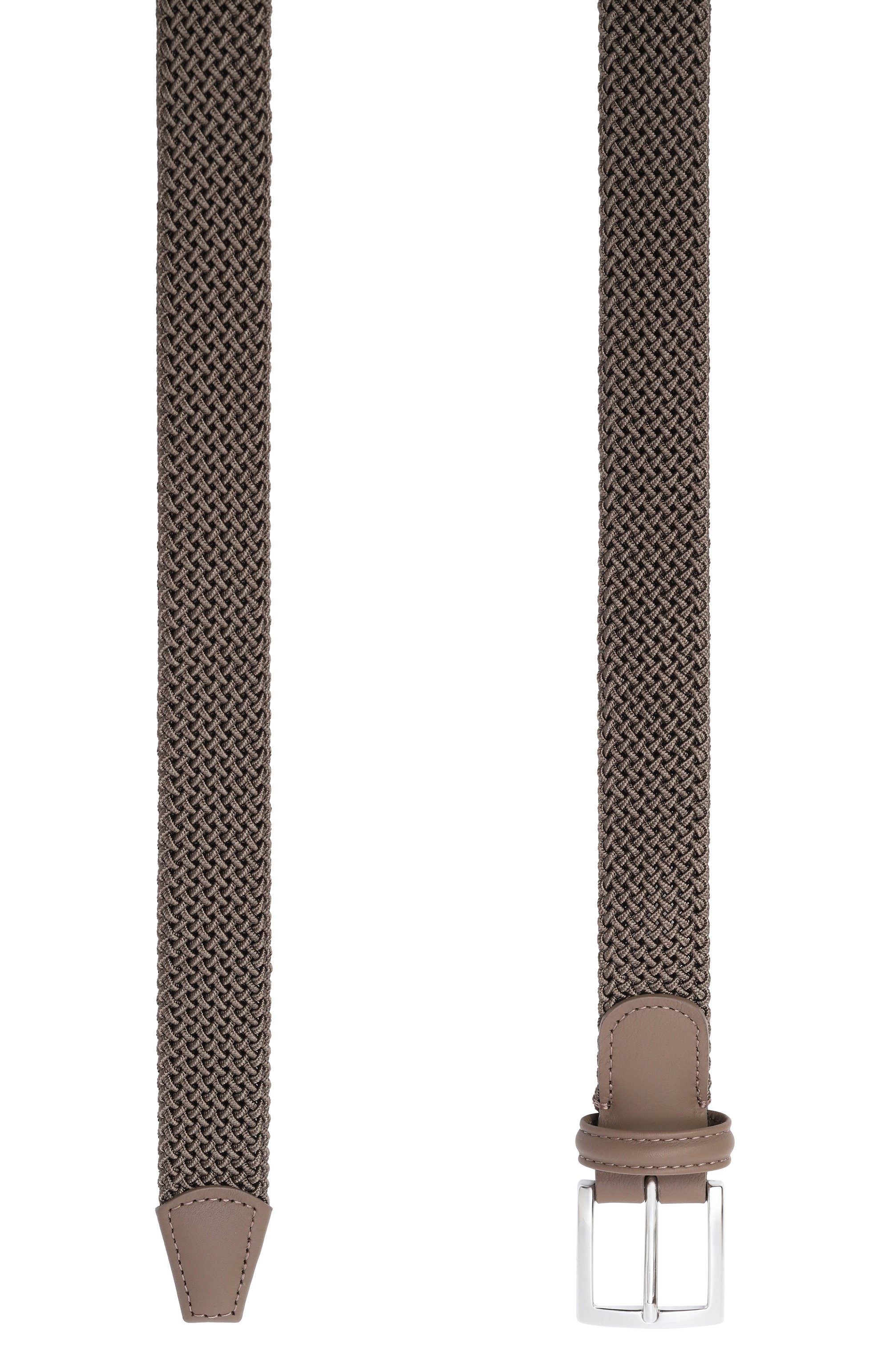 Текстильный ремень KITON темно-бежевого цвета по цене 59950 руб., арт. USC3601N0135703, фото 3 Текстильный ремень KITON, арт. USC3601N0135703, фото 3