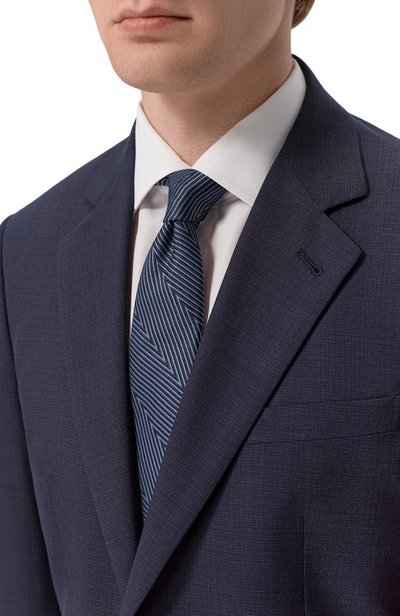 Шелковый галстук GIORGIO ARMANI, арт. GM000800/TE22433, фото 2