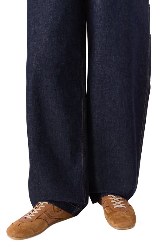 Замшевые кеды Dries Van Noten 021727-126-712 Коричневый  021727-126-712 Фото 3