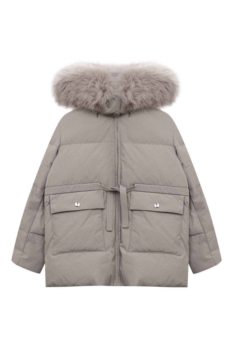 Пуховое пальто YVES SALOMON ENFANT, арт. 25WEM918XXD0TM, фото 1