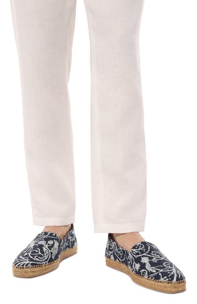 Текстильные эспадрильи KITON, арт. USSA070N01054, фото 3