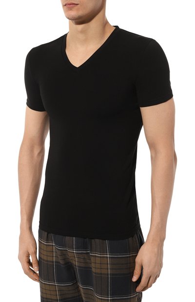 Хлопковая футболка ZEGNA, арт. N2M800090, фото 3