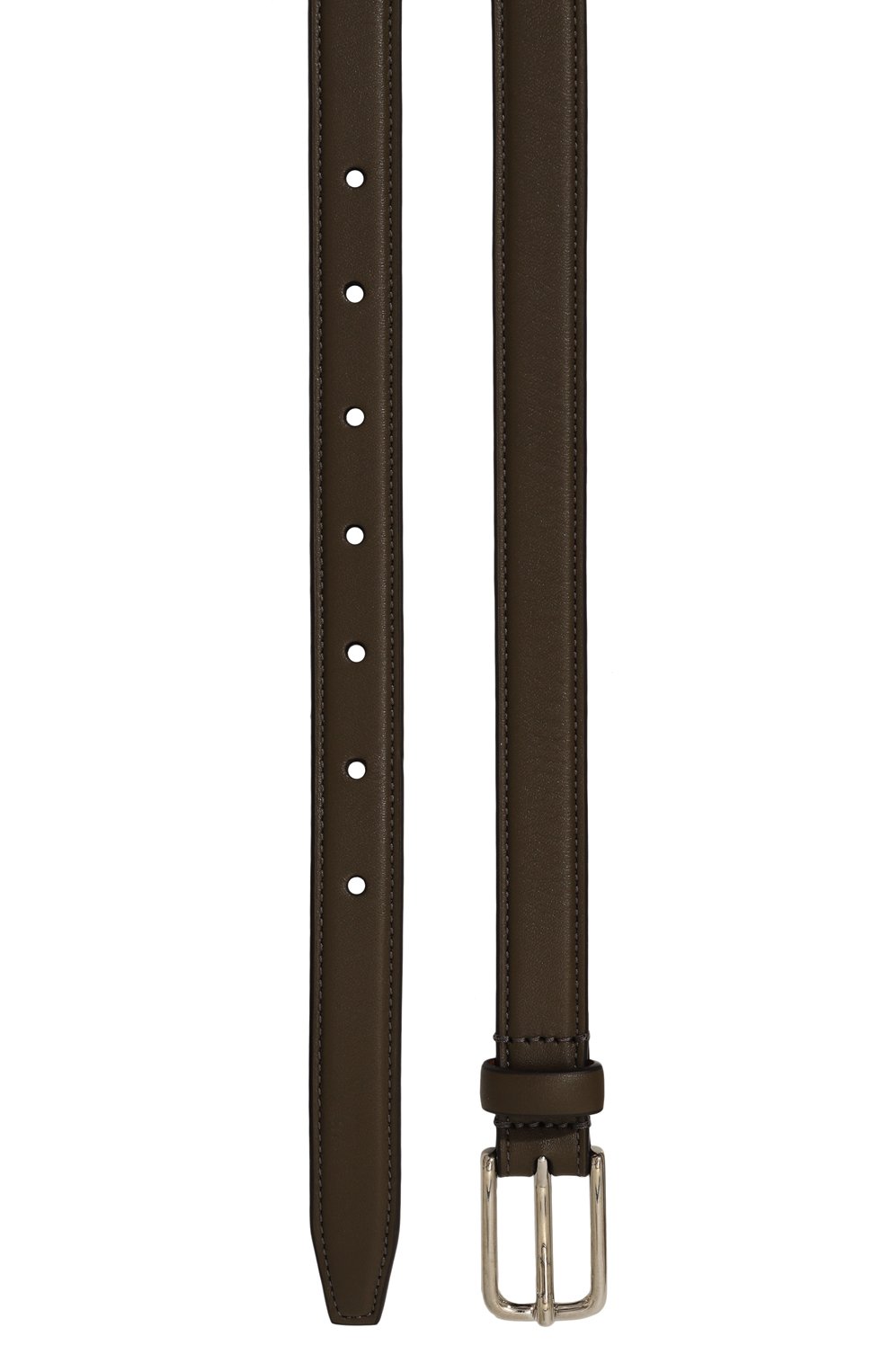 Кожаный ремень ARMARIUM хаки цвета по цене 25350 руб., арт. ARMFWBE02/LE02, фото 3 Кожаный ремень ARMARIUM, арт. ARMFWBE02/LE02, фото 3