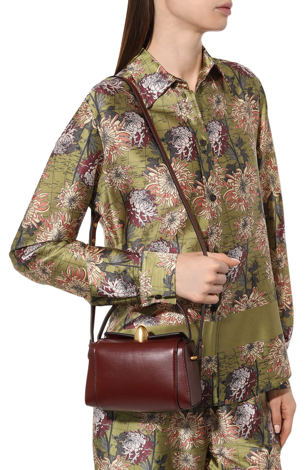 Сумка phoenix NEOUS бордового цвета по цене 97650 руб., арт. 00026A09, фото 2 Сумка phoenix NEOUS, арт. 00026A09, фото 2