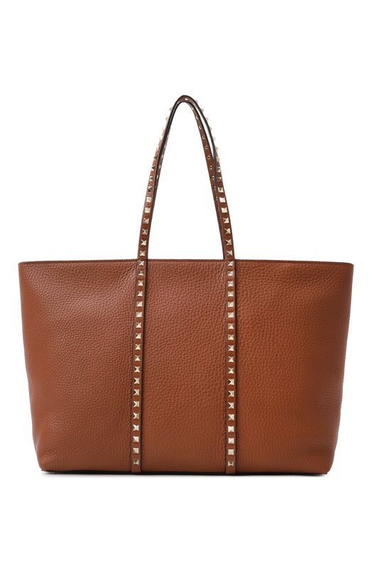 Сумка-тоут Rockstud Valentino 7W2B0R04/VSF Коричневый  7W2B0R04/VSF Фото 6