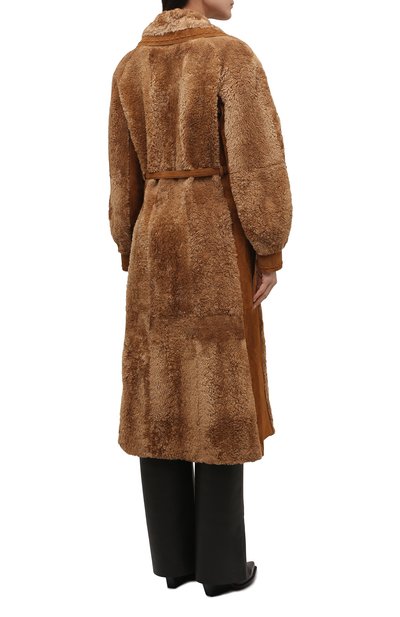 Шуба из норки с отделкой из козлика FENDI, арт. FNF74L AH0H, фото 4