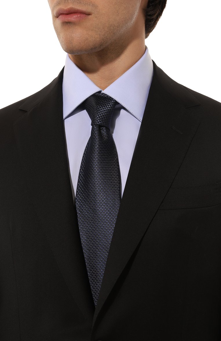 Шелковый галстук ZEGNA, арт. 1P8/Z8D80TA8, фото 1