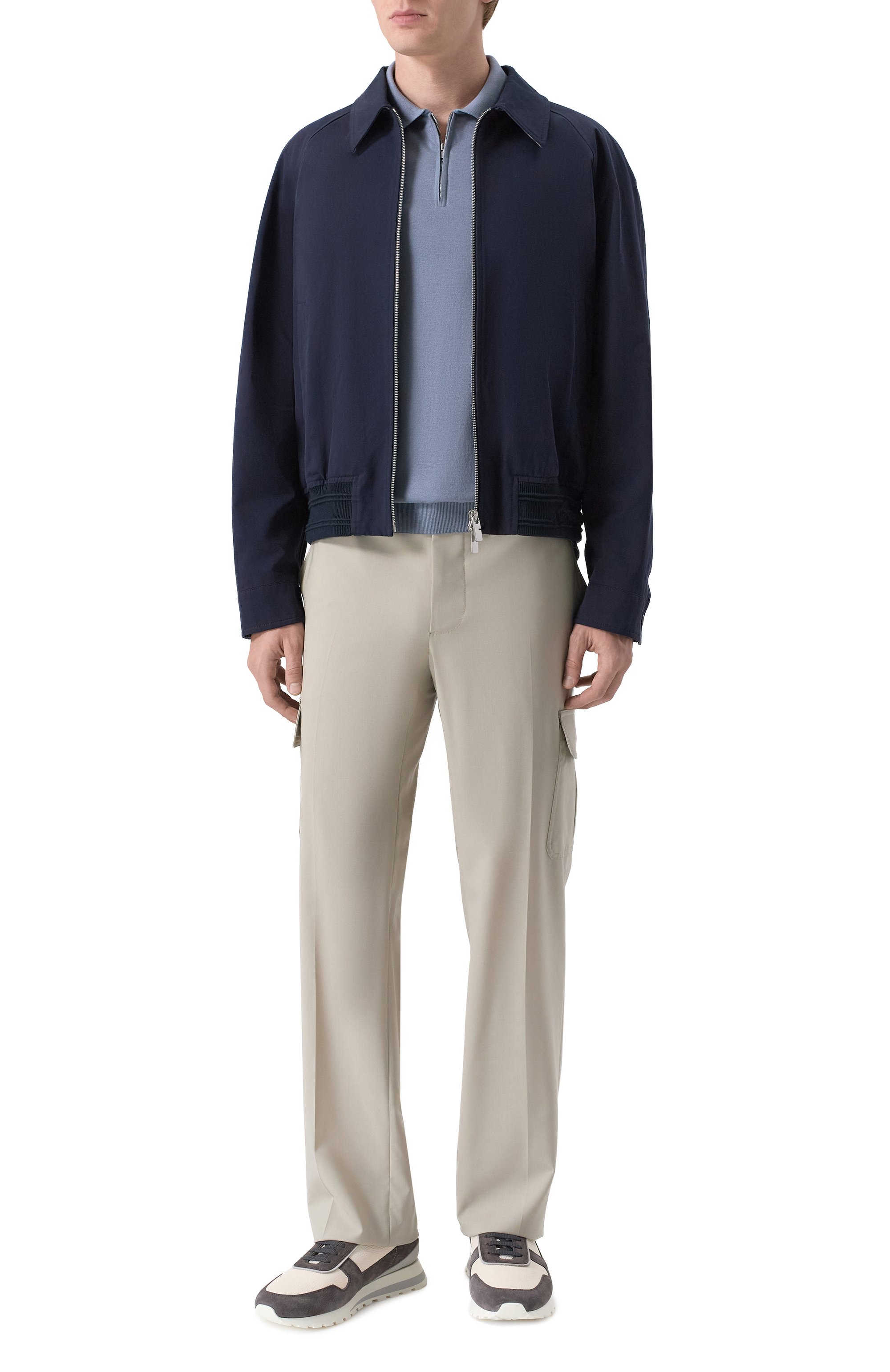 Поло из хлопка и шелка MVST, арт. M26.CSM.K425, фото 2