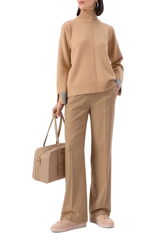 Замшевые кеды Tod’s XXW04L0HZ40/M8W Бежевый  XXW04L0HZ40/M8W Фото 2