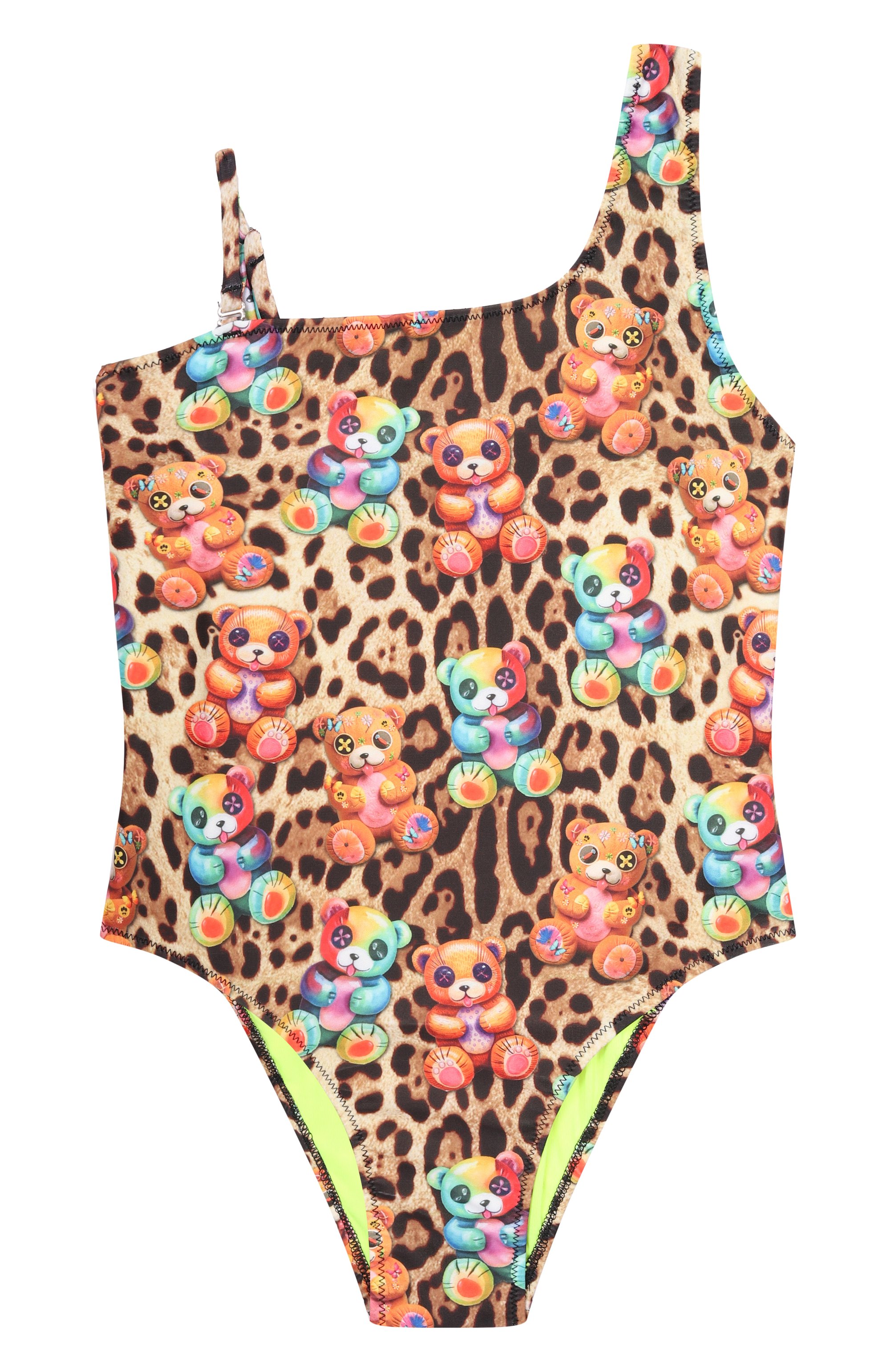 Слитный купальник BARROW леопардового цвета по цене 7995 руб., арт. S6BKJGSM234, фото 1 Слитный купальник BARROW, арт. S6BKJGSM234, фото 1