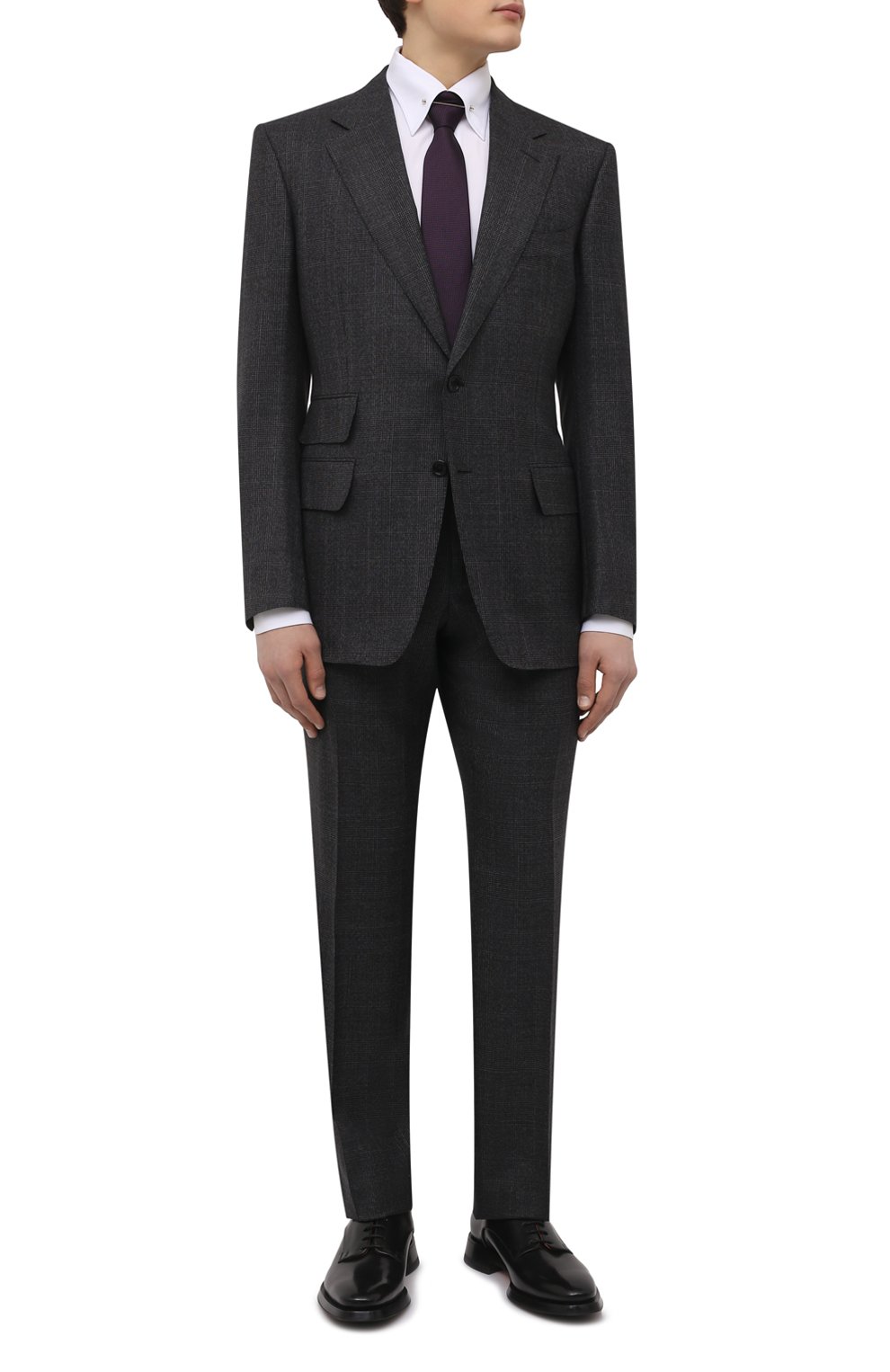 Хлопковая сорочка TOM FORD, арт. QFT000/94S3JA, фото 2