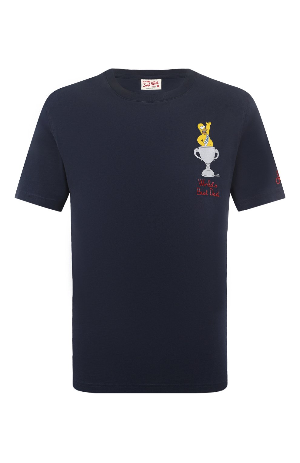 Хлопковая футболка MC2 SAINT BARTH, арт. STBM TSHIRT MAN/TSHM001/02203B, фото 1