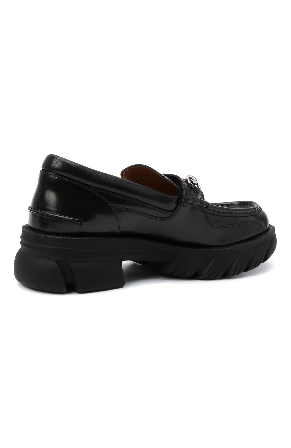 Кожаные лоферы GUCCI, арт. 658822/DKSD0, фото 5