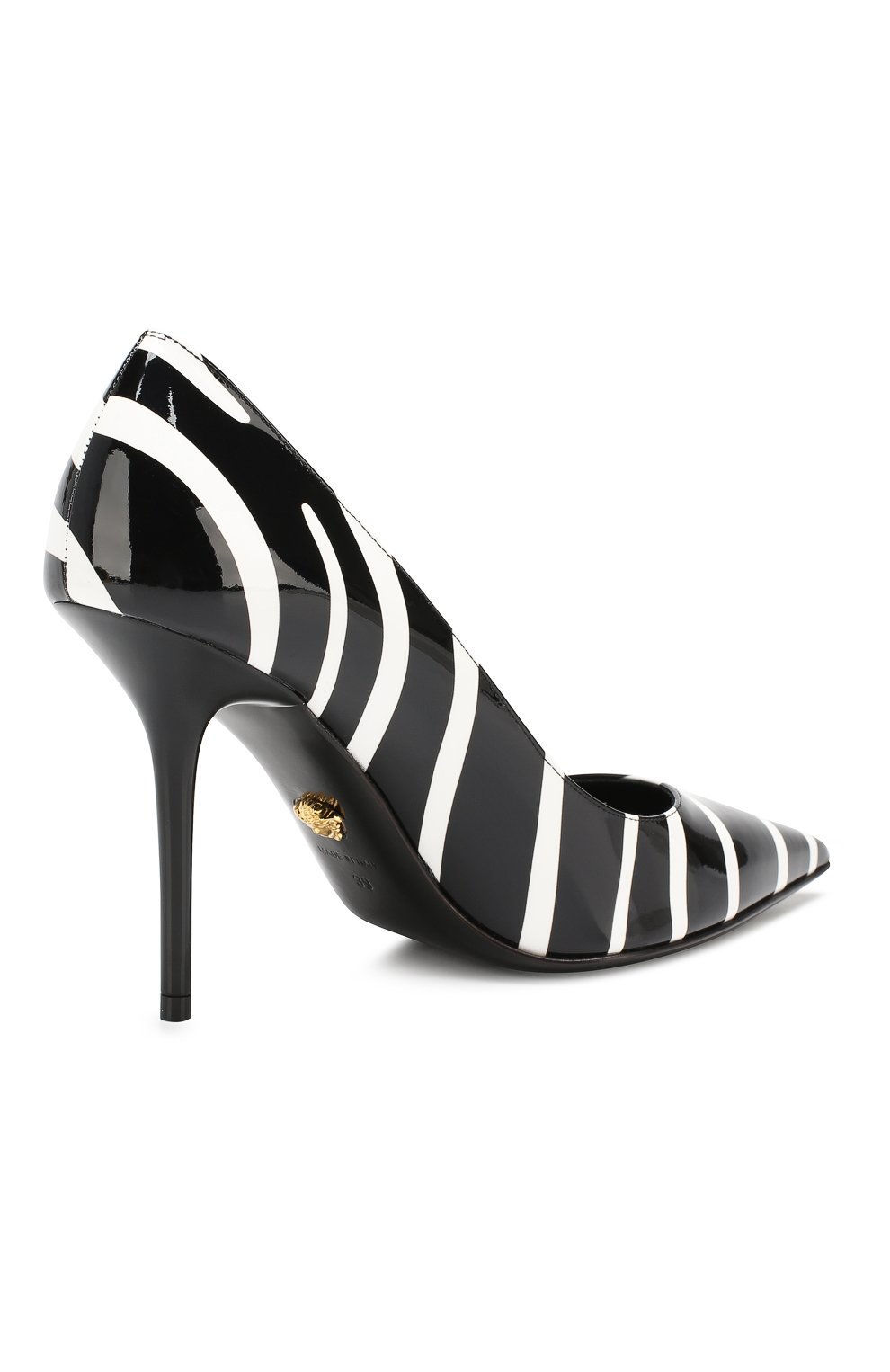 Кожаные туфли VERSACE, арт. DST053N/DVEZB, фото 4