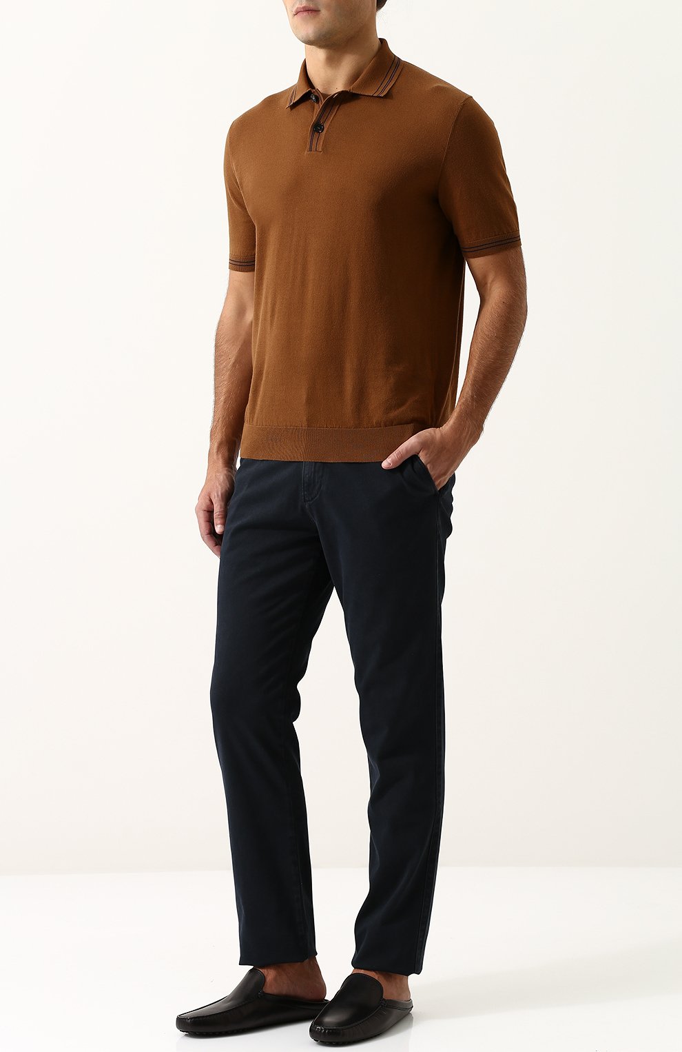 Кожаные сабо на плоской подошве TOD’S, арт. XXM0GW003U0D90B999, фото 2