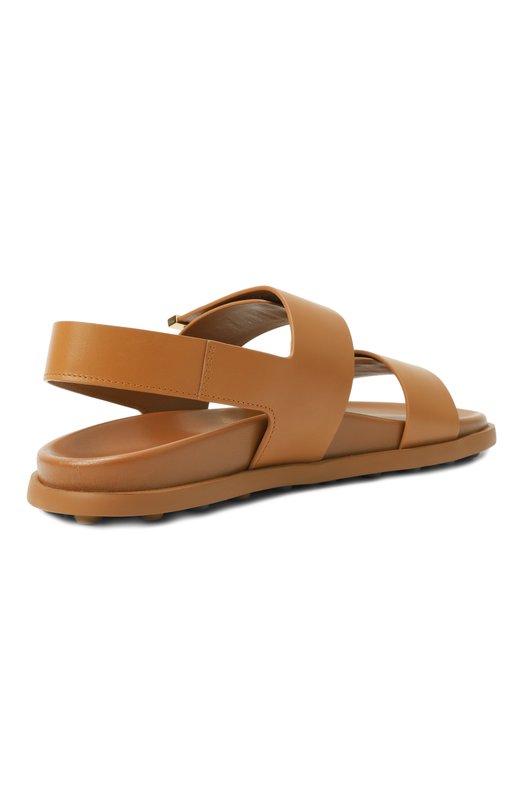 Кожаные сандалии Tod’s XXW68K0JE60N6M Коричневый  XXW68K0JE60N6M Фото 5