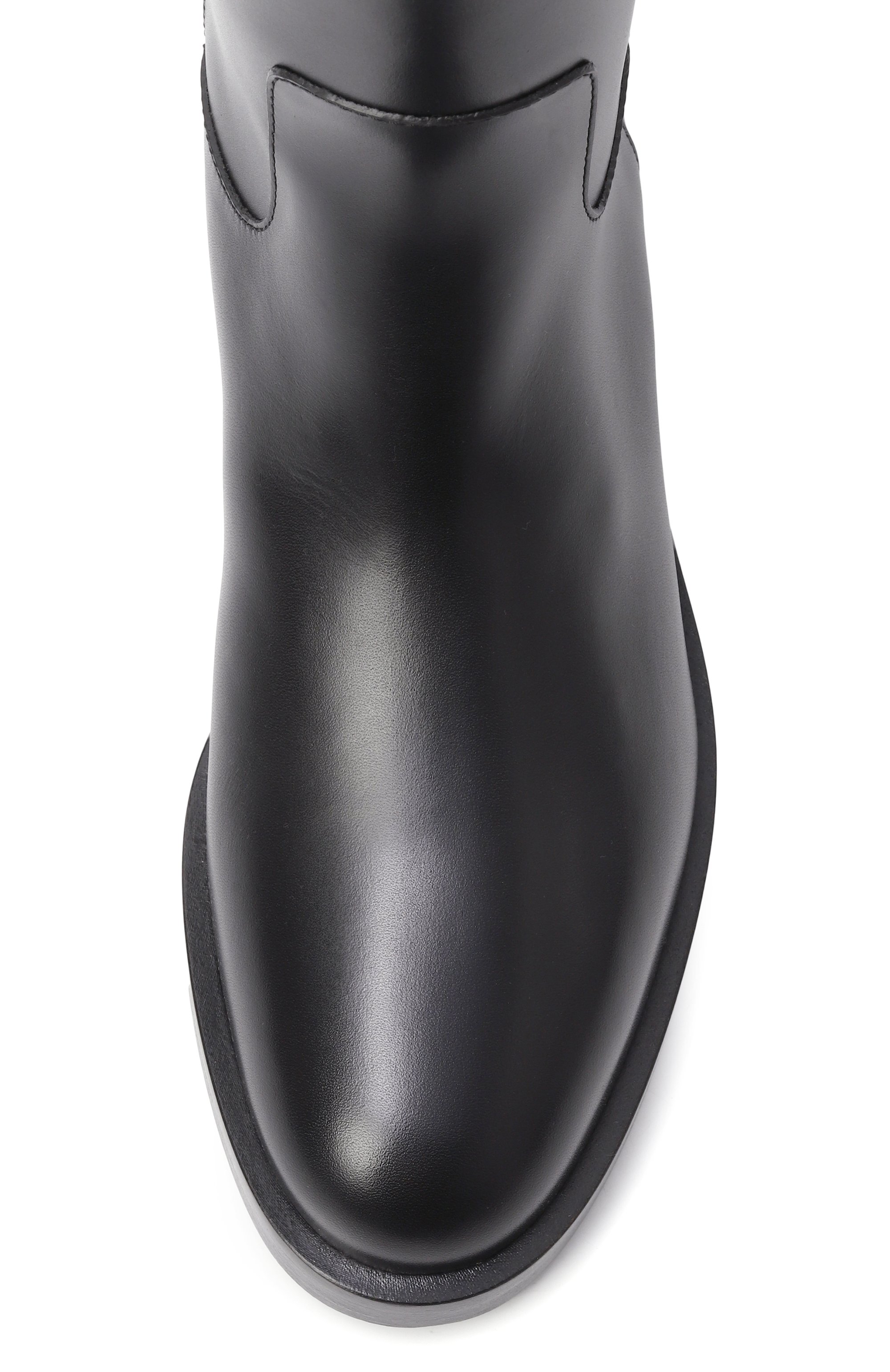 Кожаные сапоги vlogo signature VALENTINO, арт. 7W2S0MT1/DSH, фото 6