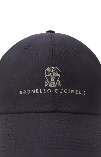 Шерстяная бейсболка BRUNELLO CUCINELLI, арт. MB4079850, фото 4