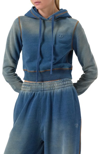 Хлопковое худи DIESEL, арт. A16833/0GIAT, фото 3