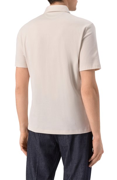 Хлопковое поло BRUNELLO CUCINELLI, арт. M0B133936, фото 4