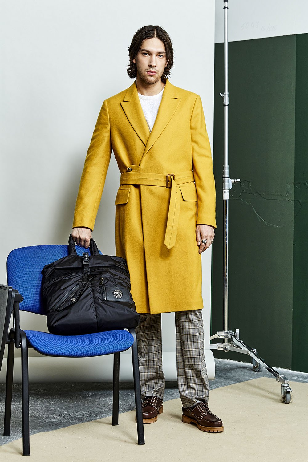 Кожаные топсайдеры на рифленой подошве GUCCI, арт. 450714/DTN20, фото 6