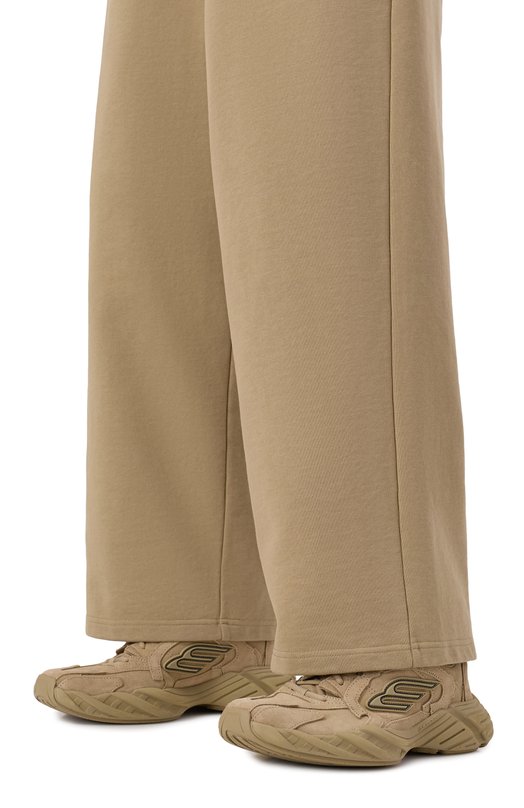 Замшевые кроссовки Monday Balenciaga 825417/WMNSS Бежевый  825417/WMNSS Фото 2