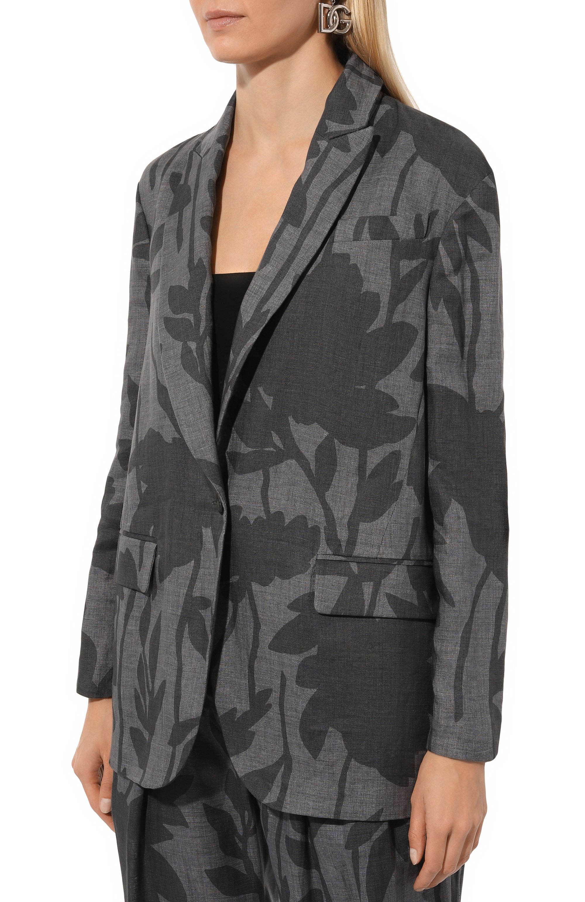 Льняной жакет BRUNELLO CUCINELLI, арт. MB6502549, фото 3