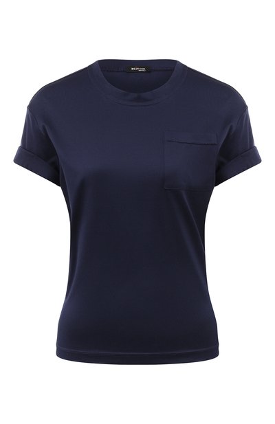 Женская хлопковая футболка KITON, арт. D55426H08051