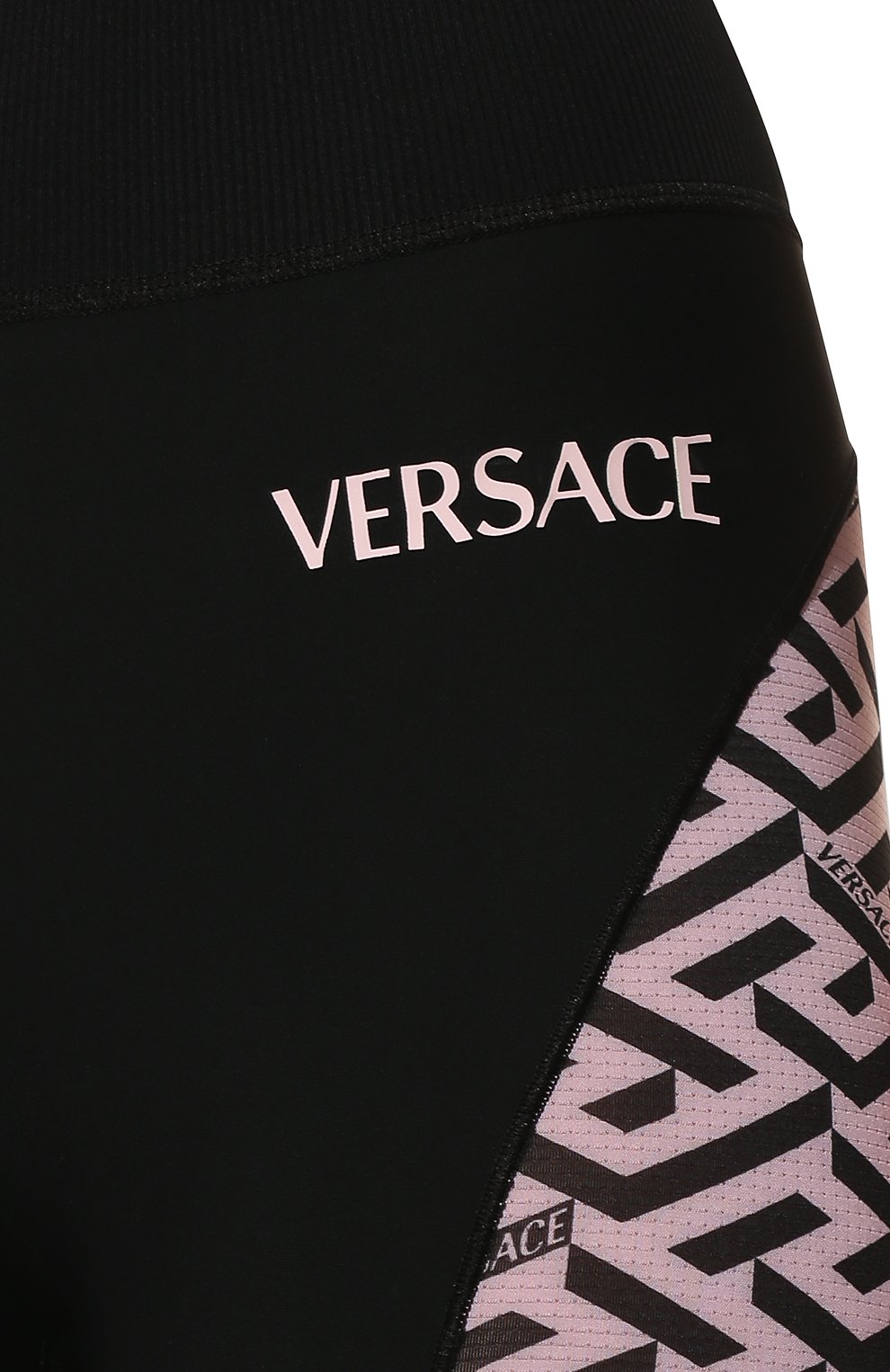 Легинсы VERSACE розового цвета по цене 35400 руб., арт. 1002079/1A01621, фото 5 Легинсы VERSACE, арт. 1002079/1A01621, фото 5
