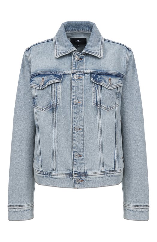 Джинсовая куртка Bonnie 7 For All Mankind 7UJ60C10-0D2 Голубой 7UJ60C10-0D2