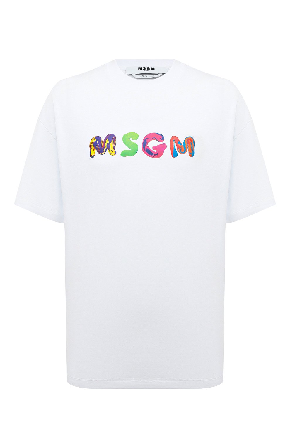 Хлопковая футболка MSGM, арт. 3340MM101 227798, фото 1