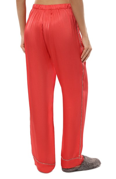 Брюки из вискозы LOVE STORIES красного цвета по цене 21250 руб., арт. L23103152400, фото 4 Брюки из вискозы LOVE STORIES, арт. L23103152400, фото 4