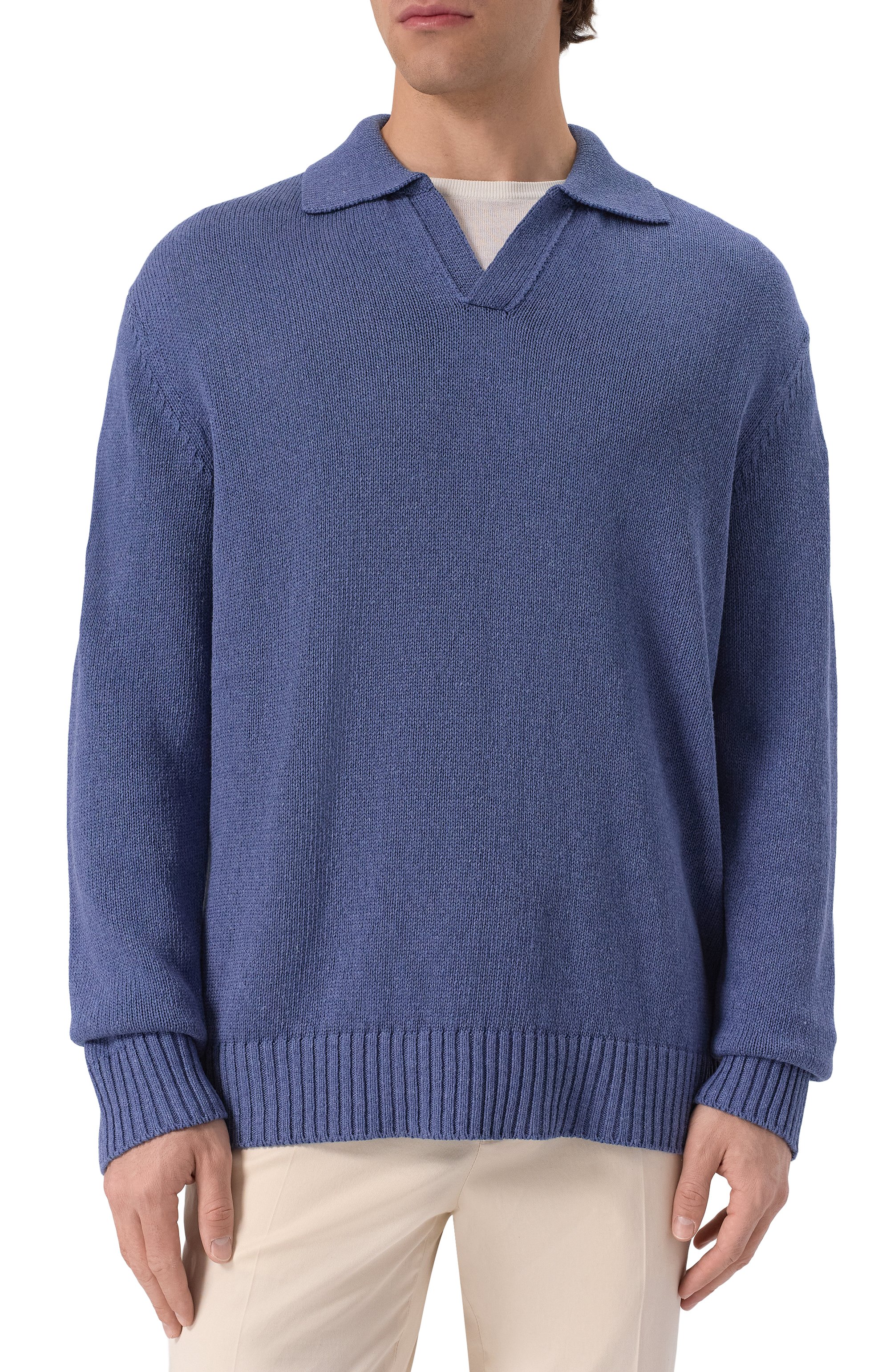 Поло из шелка и льна MVST, арт. 25E/X1P/0/A013/7660, фото 3