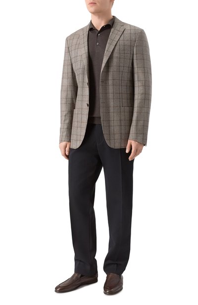 Кожаные лоферы BARRETT, арт. 221U069.23/CERV0 ASP0RT, фото 2