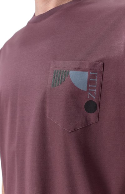 Хлопковая футболка ZILLI, арт. TSR03RM0100VZBPL0_001, фото 5