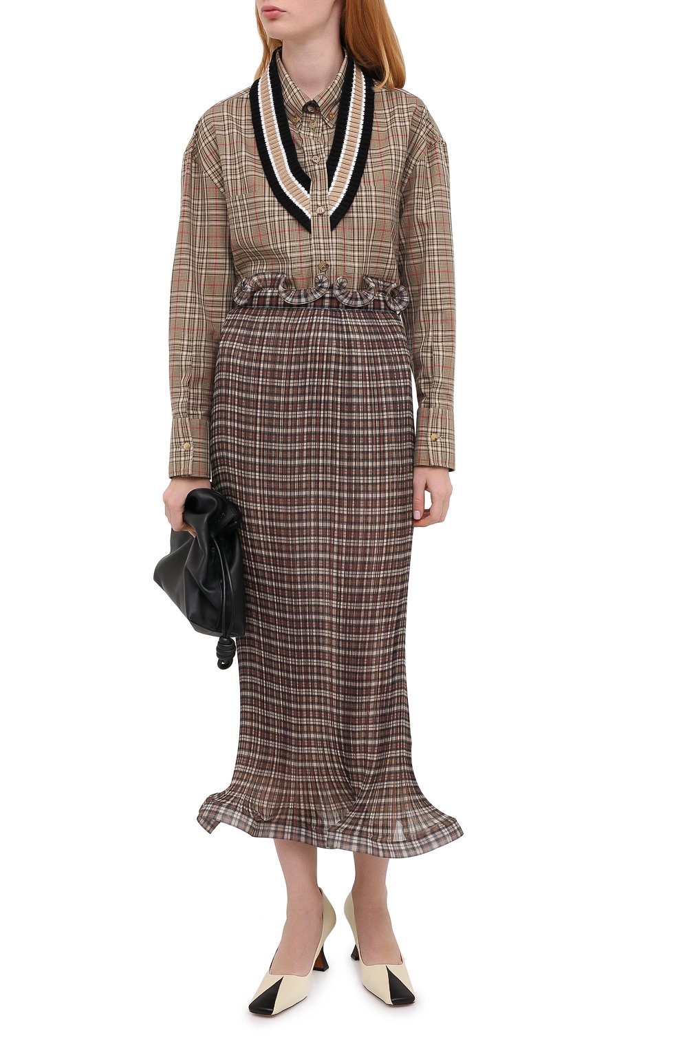 Хлопковая рубашка BURBERRY, арт. 4566410, фото 2