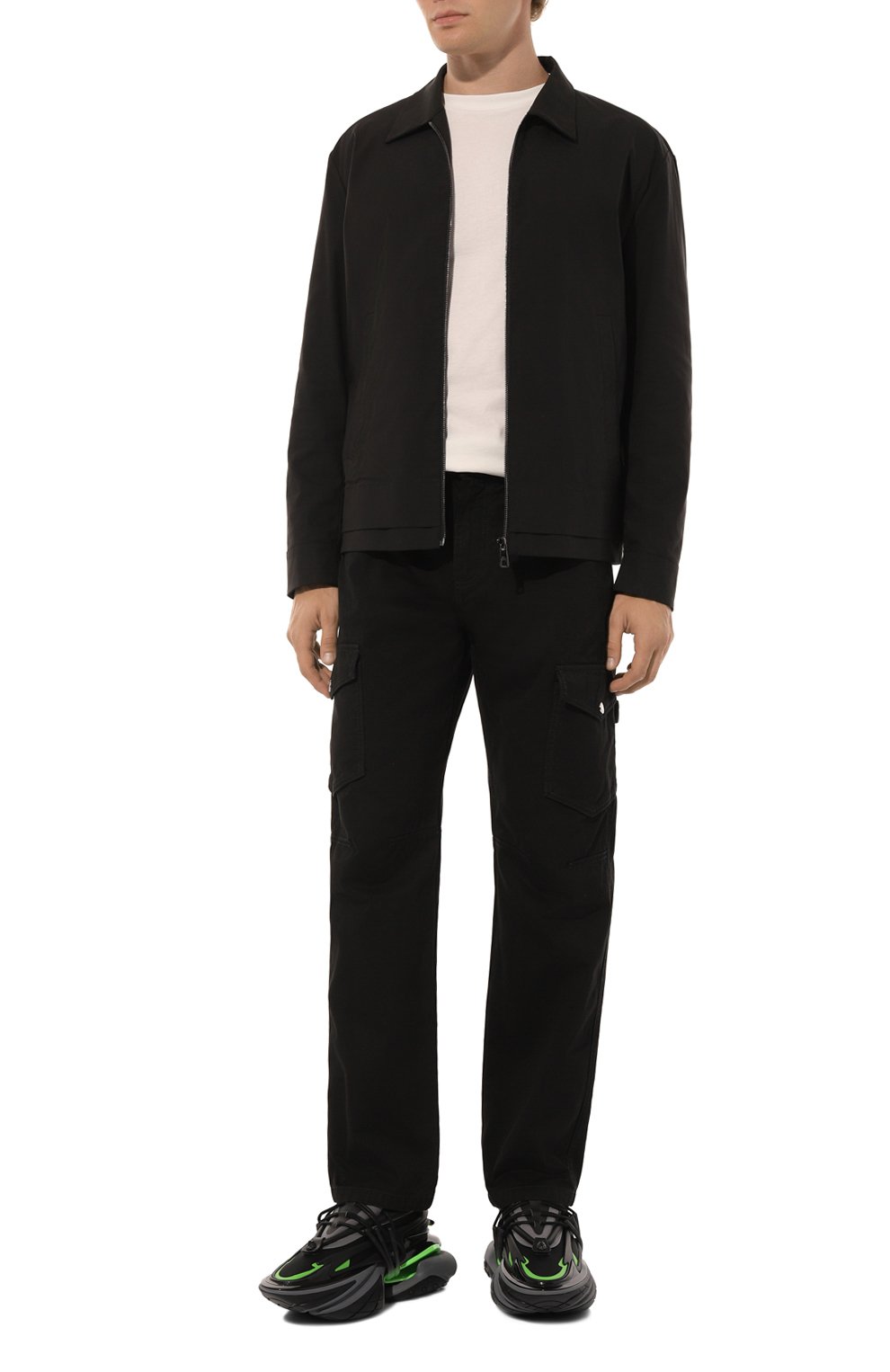 Хлопковые брюки-карго BALMAIN, арт. DH1MI080/CF31, фото 2