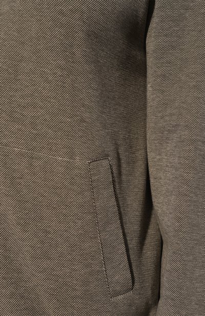 Хлопковая толстовка CAPOBIANCO серого цвета по цене 51500 руб., арт. MZIP.MA00./58-60, фото 5 Хлопковая толстовка CAPOBIANCO, арт. MZIP.MA00./58-60, фото 5