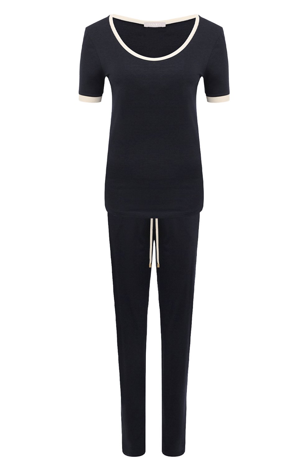 Пижама HANRO синего цвета по цене 20630 руб., арт. 074263, фото 1 Пижама HANRO, арт. 074263, фото 1