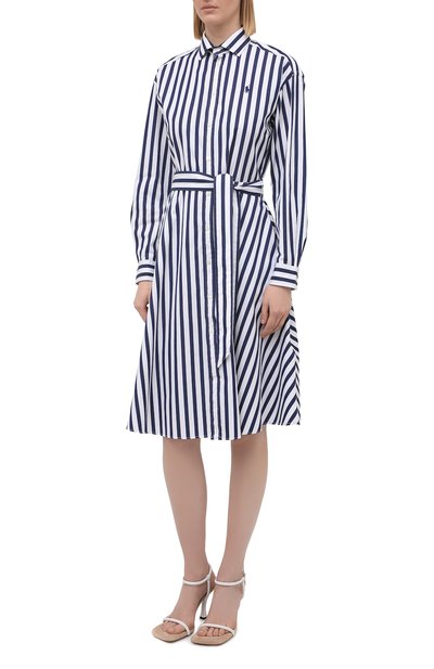 Хлопковое платье POLO RALPH LAUREN разноцветного цвета по цене 24100 руб., арт. 211836475, фото 3 Хлопковое платье POLO RALPH LAUREN, арт. 211836475, фото 3
