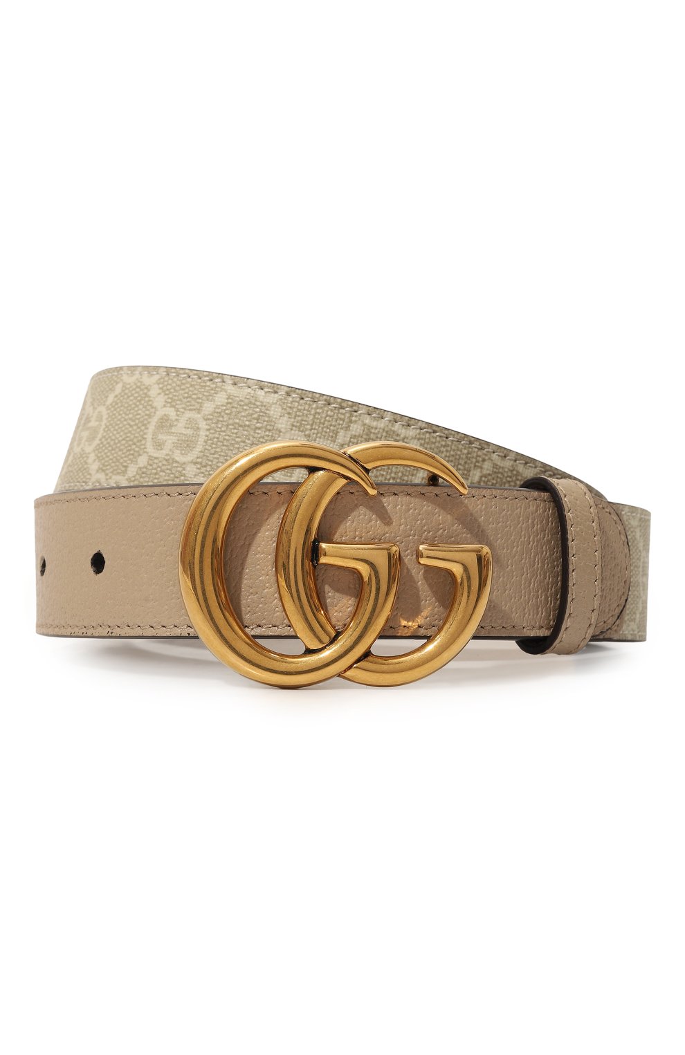 Женский светло-бежевый ремень gg marmont GUCCI купить в интернет ...