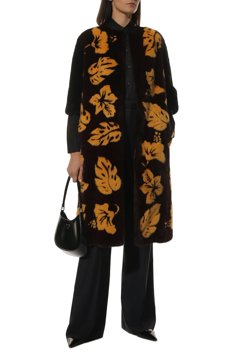 Шуба из норки PRADA, арт. 166386-1FHK-F0PVG-211, фото 2