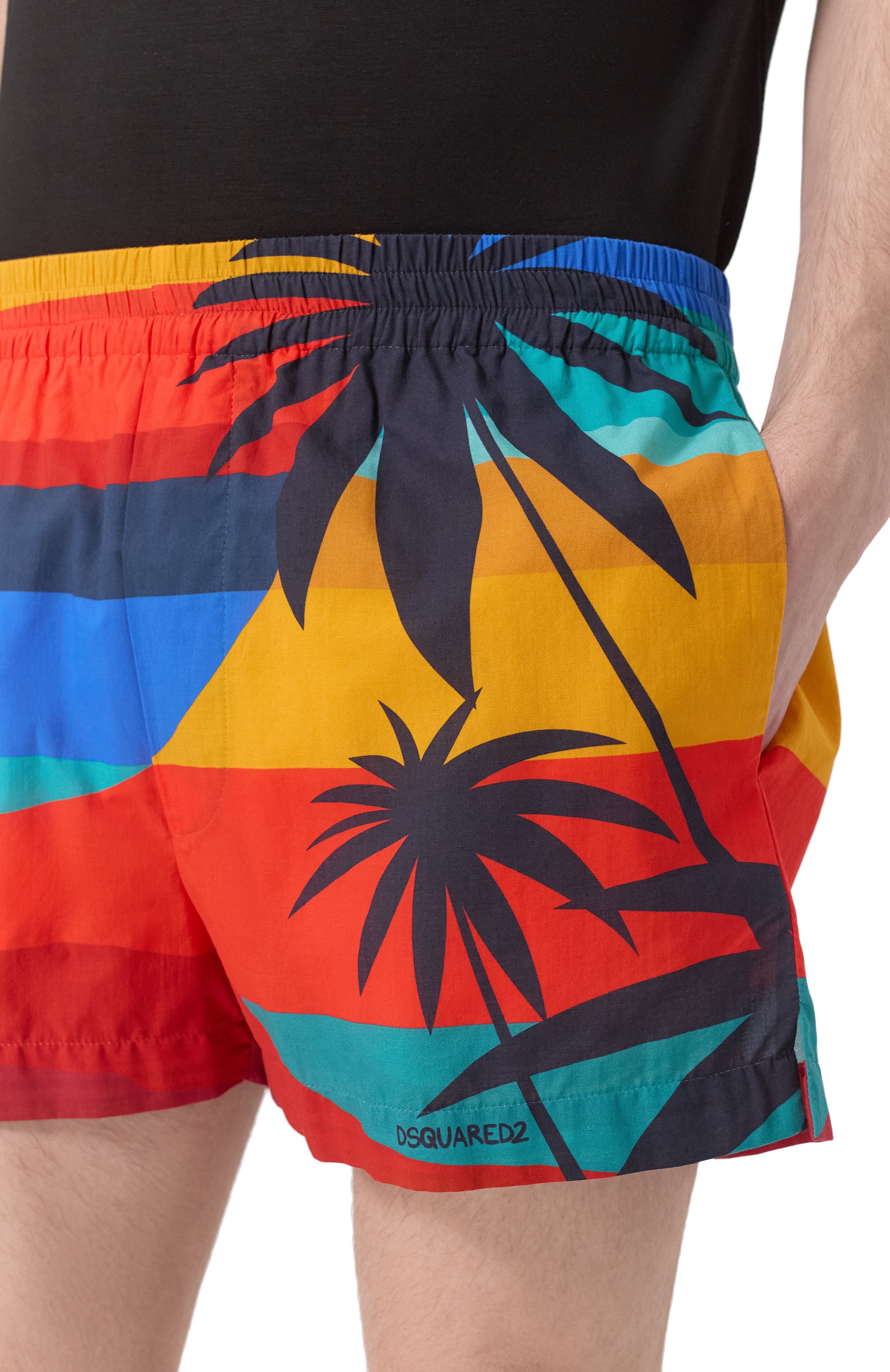 Хлопковые шорты DSQUARED2, арт. S78MU0058/D35279, фото 5