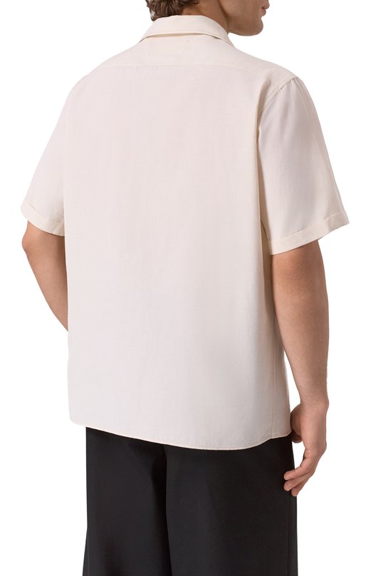 Рубашка Maison Margiela S50DR0009/M35267 Кремовый  S50DR0009/M35267 Фото 4